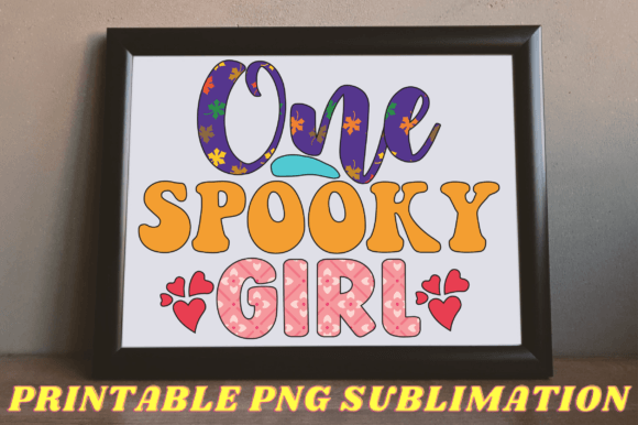 One Spooky Girl Graphics for Crafts