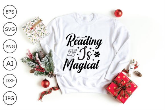 Reading is Magical SVG Design for Crafts & Graphics